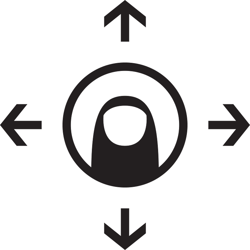 Omnidirectional Drag - The Noun Project