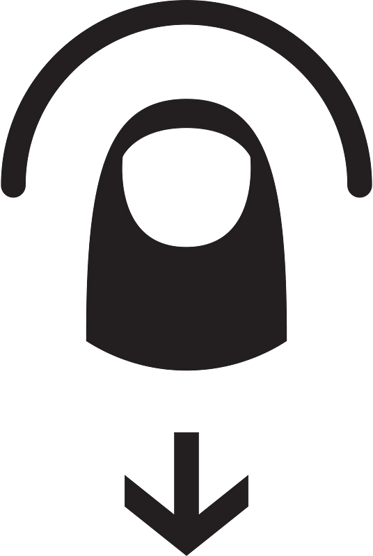Swipe Down - The Noun Project