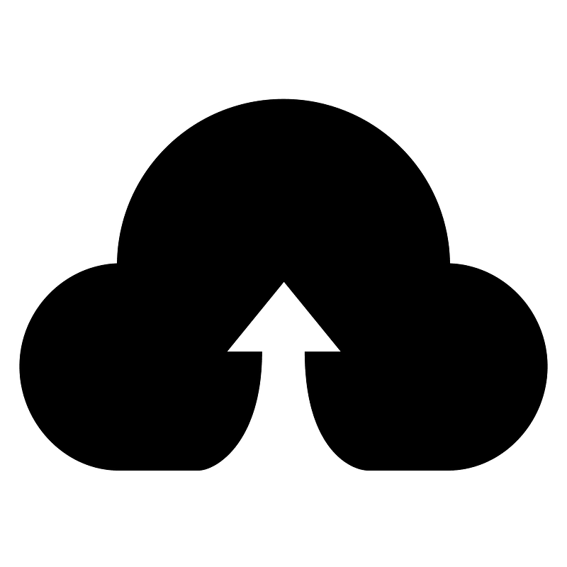 Cloud Upload - The Noun Project