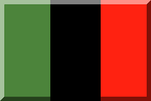 600px vertical trisection HEX-4C843B Black HEX-FF2211