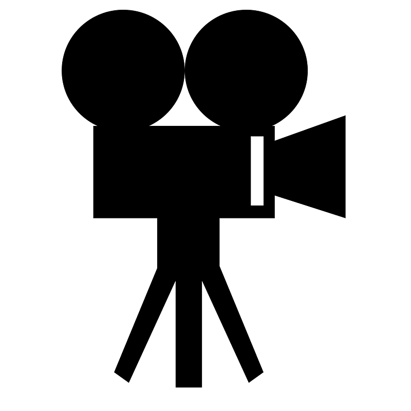 Video Camera 1 2 - The Noun Project