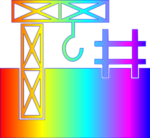 Webdings char A x0041-rainbow