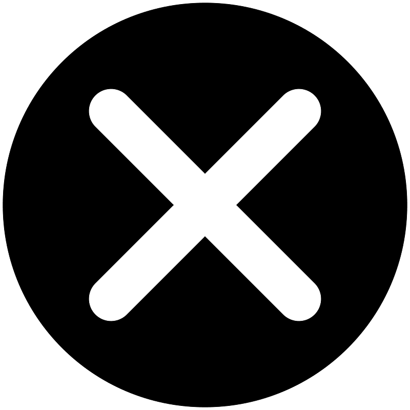Cancel icon