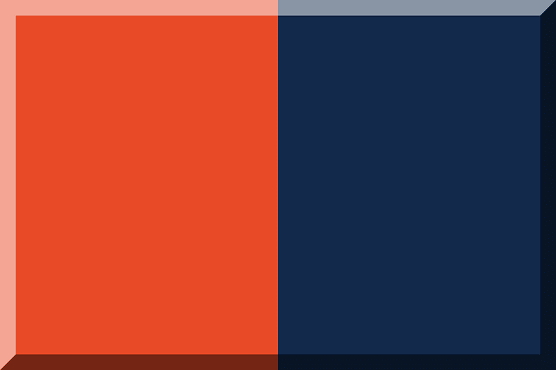 600px bisection vertical HEX-E84A27 HEX-13294B
