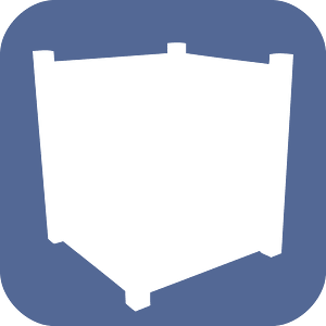 Cubesat Icon (negative)