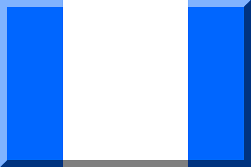 600px White background HEX-0066FF sides