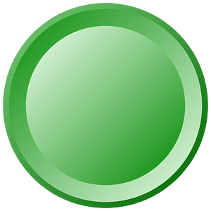 Green round button - Free vector icons on creazilla.com