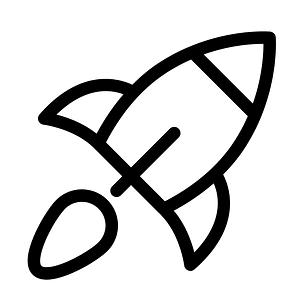 Rocket ship (456769) - The Noun Project