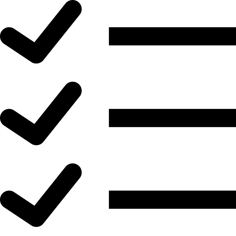 Check-list (50370) - The Noun Project