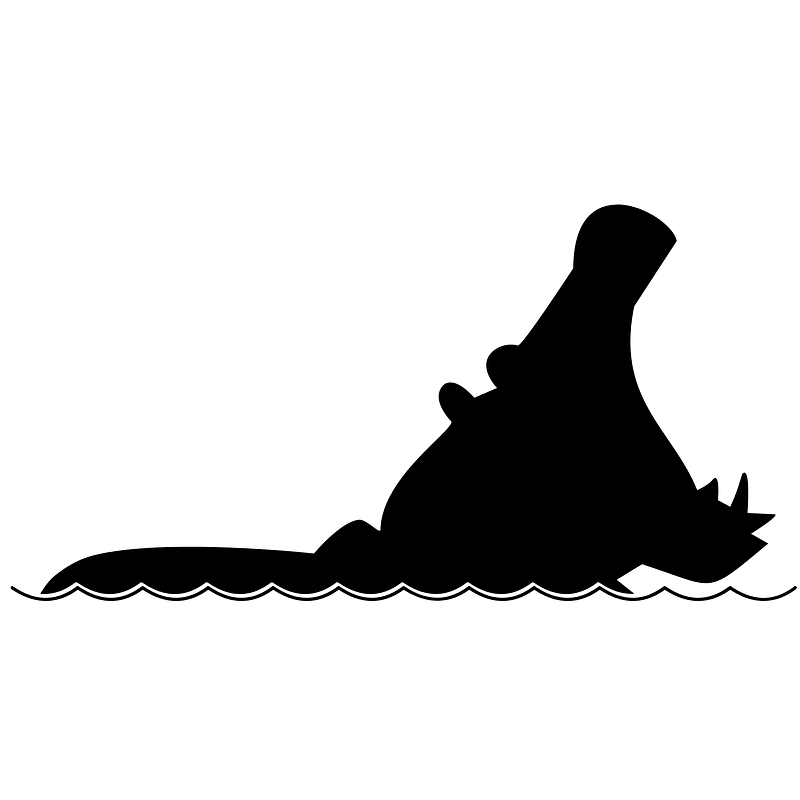 Hippopotamus (11958) - The Noun Project
