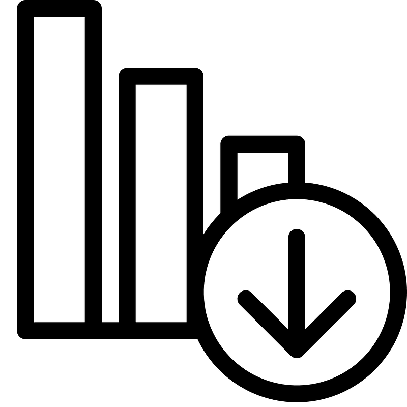 Bar chart (754586) - The Noun Project