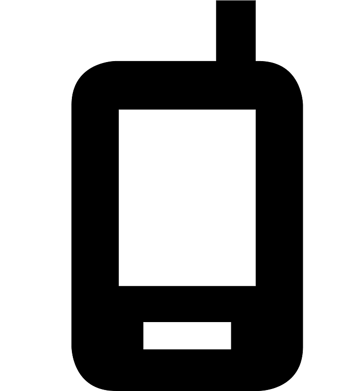 Cell Phone (6032) - The Noun Project