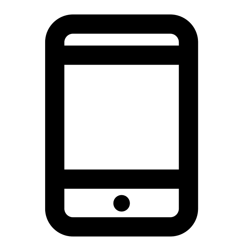 Smart phone (448965) - The Noun Project