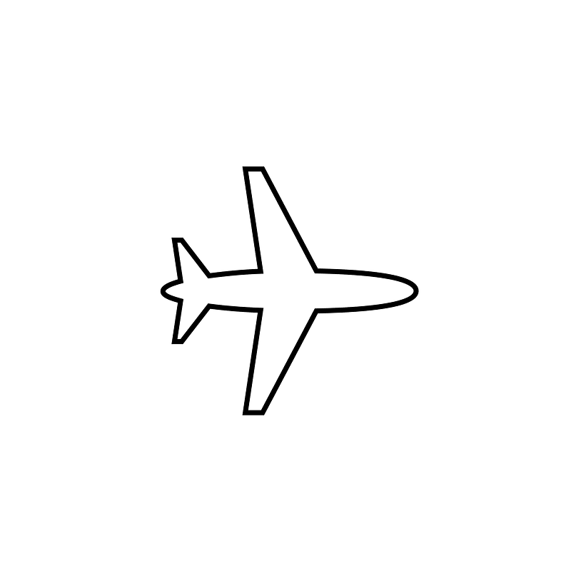 Airplane (348965) - The Noun Project