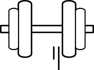 Dumbell (483790) - The Noun Project