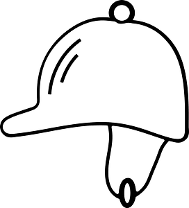 Jockey helmet (483793) - The Noun Project