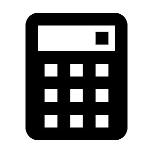 Calculator (61747) - The Noun Project