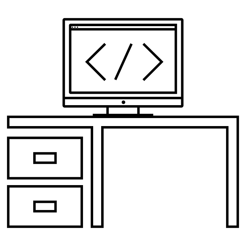 Code Desk (215283) - The Noun Project