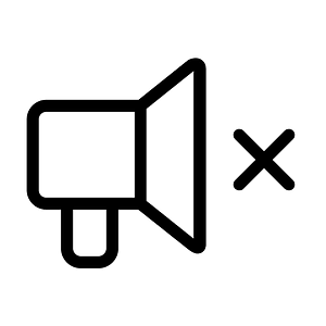 Mute (89024) - The Noun Project
