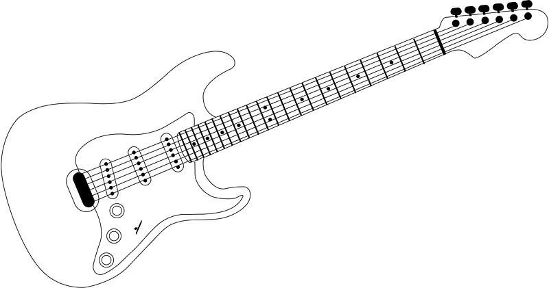 Electric guitar (357343) - The Noun Project