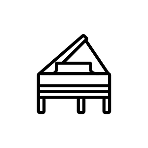 Grand piano (887842) - The Noun Project