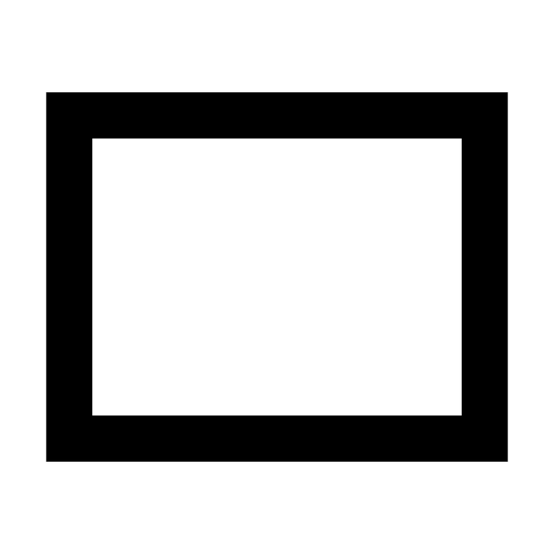 Rectangle (61570) - The Noun Project