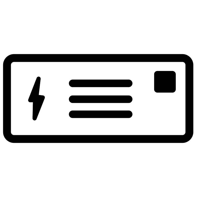 Electric bill (76837) - The Noun Project