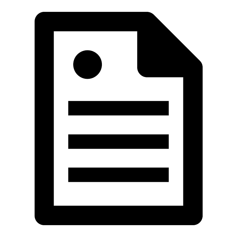 Document (89521) - The Noun Project