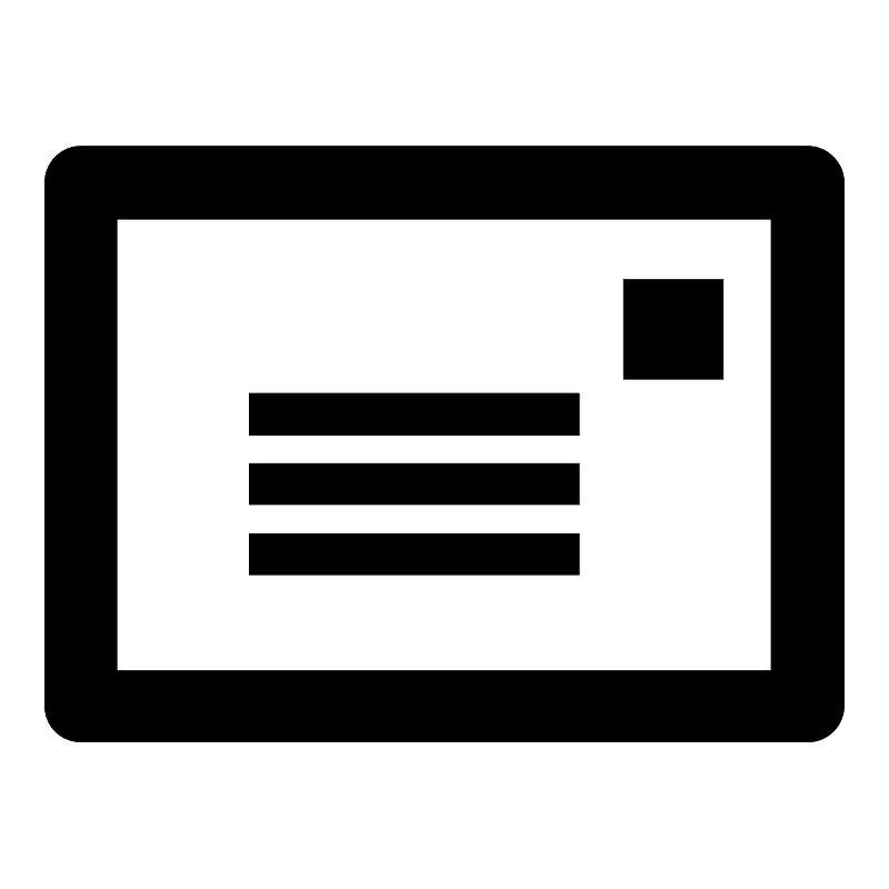 Mail (89511) - The Noun Project