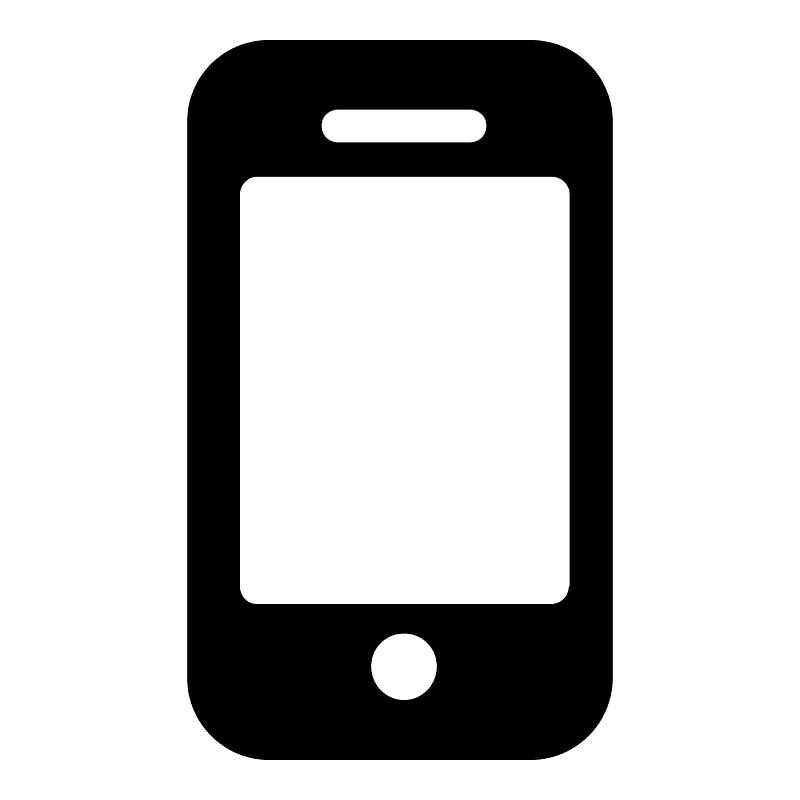 Mobile phone (89512) - The Noun Project