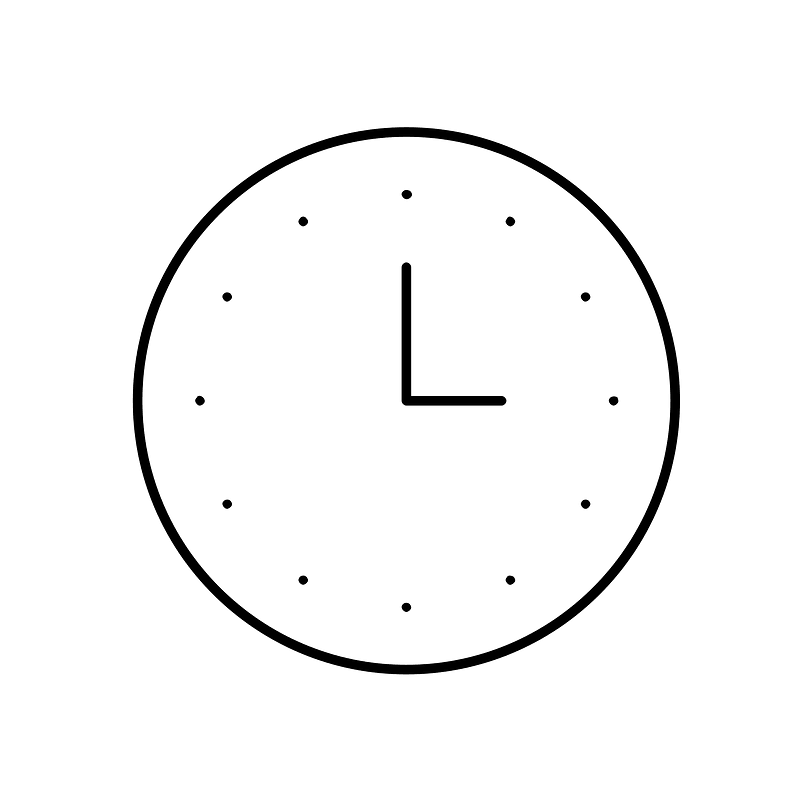 Clock (89369) - The Noun Project