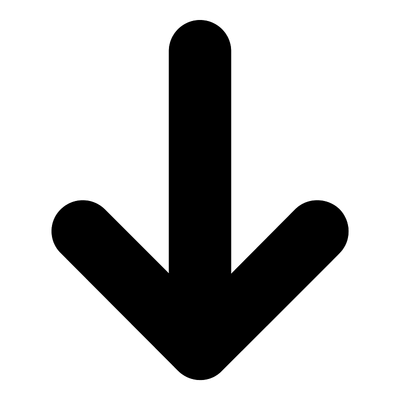 Arrow Down (89603) - The Noun Project
