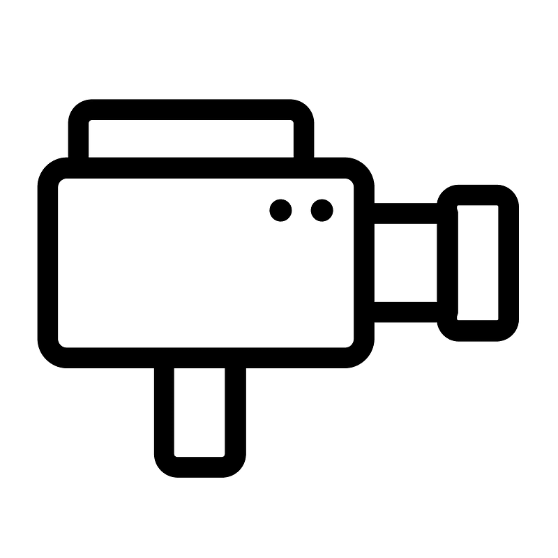 Video Camera (89027) - The Noun Project