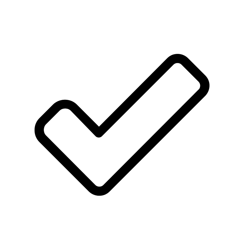 Check Mark (89034) - The Noun Project