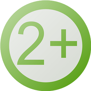 Pictogram voting two plus
