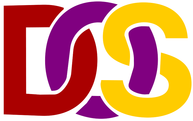 Contrived MS-DOS logo