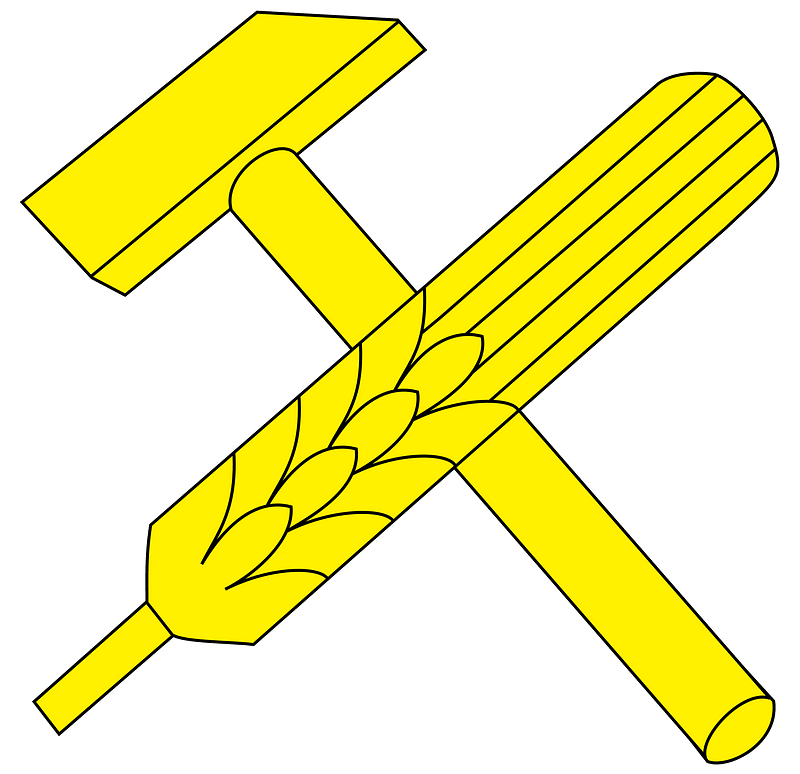 Hammer und Ähre