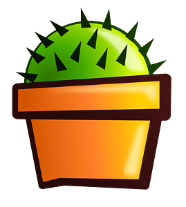 Vector cactus illustration (6)