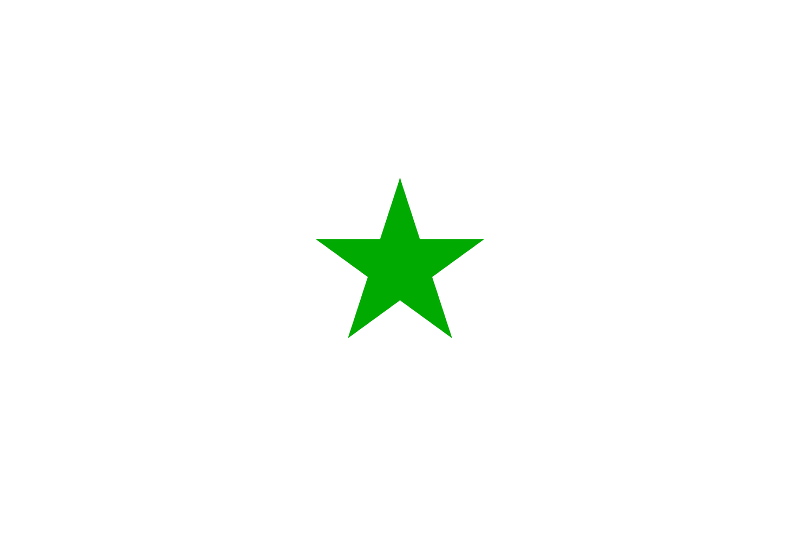 Diagonal Flag Senegal Emblem