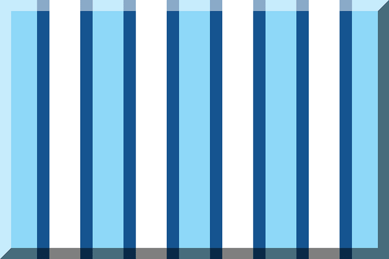 630px nine vertical stripes HEX-8ED8F8 and White