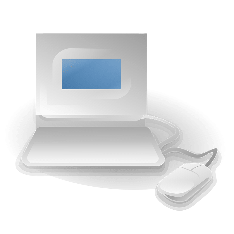 Computer-blue