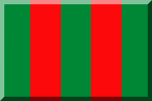 600px pentasection vertical HEX-008736 HEX-FB090B