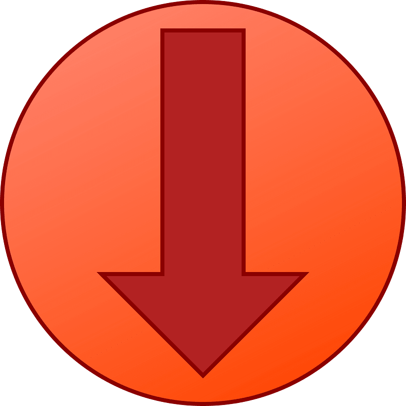 Down arrow red