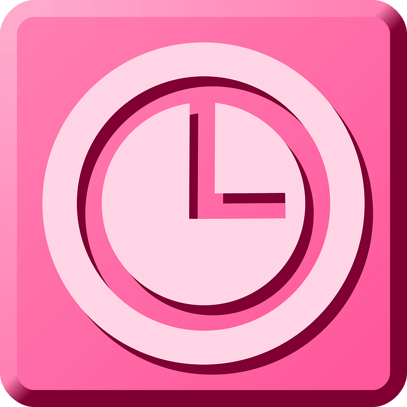 QS icon rosa abwartend