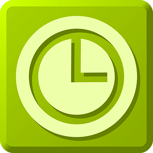 QS icon oliv abwartend