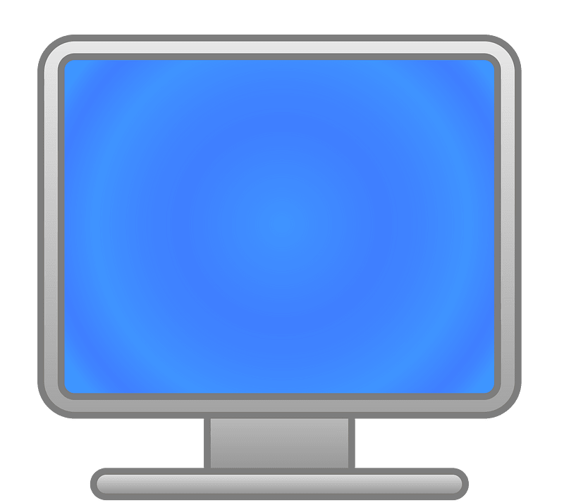 Simple Monitor Icon