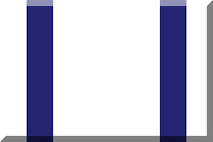 600px White background HEX-252472 vertical blue stripes