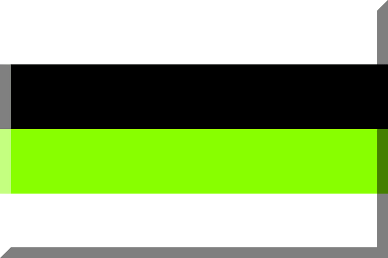 900px white background horizontal striped Black HEX-88FF00