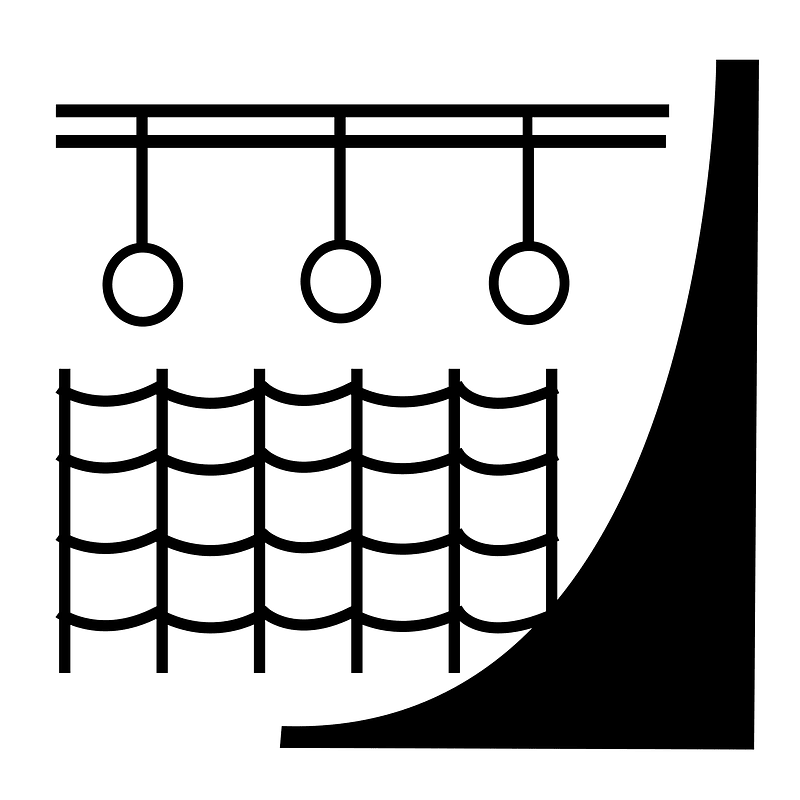 Obstacle course racing pictogram