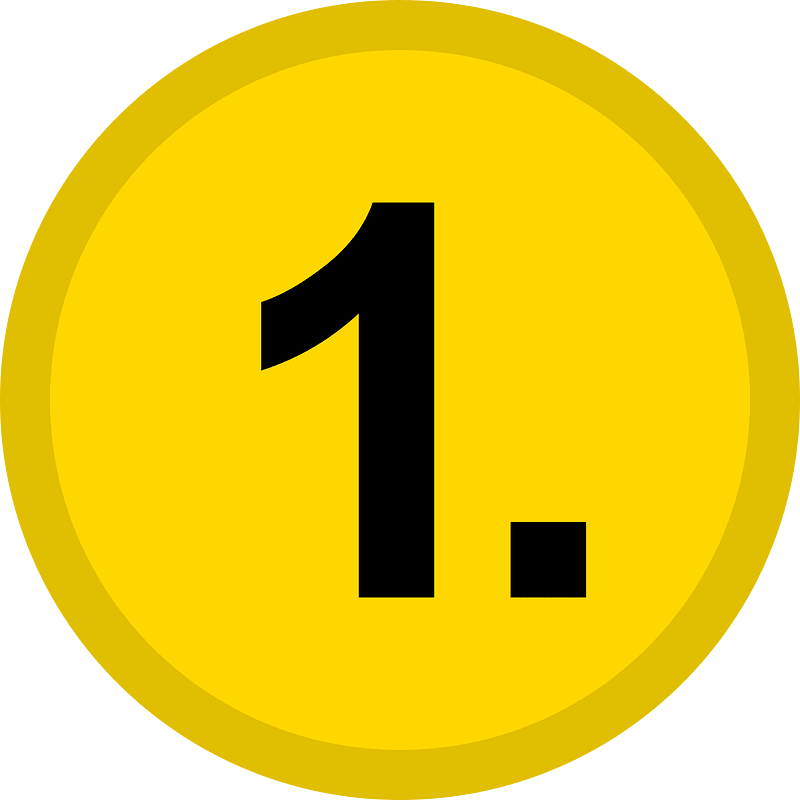 Gold medal icon (+ordinal dot)
